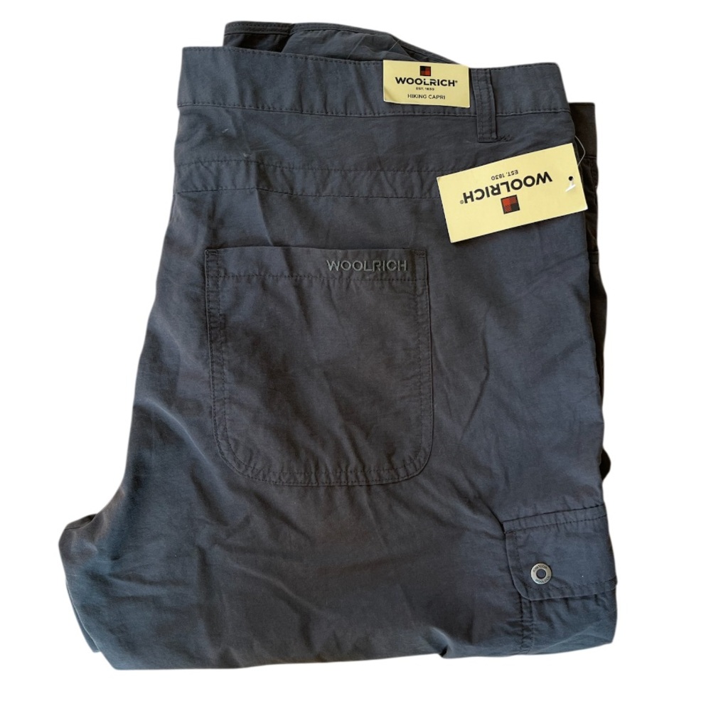 New With Tag Woolrich Charcoal Capris